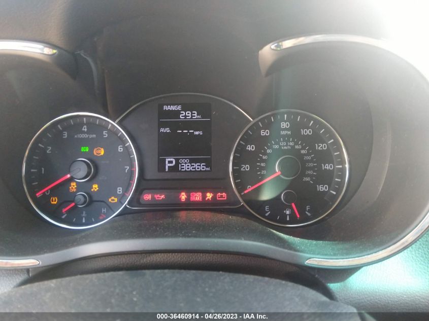 2015 KIA FORTE LX - KNAFK4A65F5343622