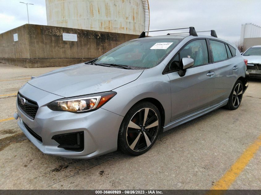 2019 SUBARU IMPREZA SPORT 4S3GTAM62K3748499