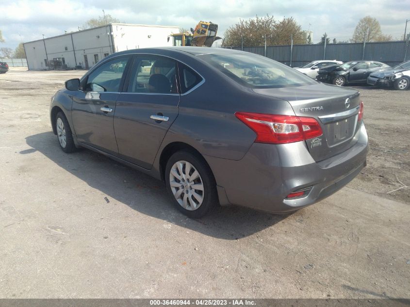 2016 NISSAN SENTRA S - 3N1AB7AP5GL682506