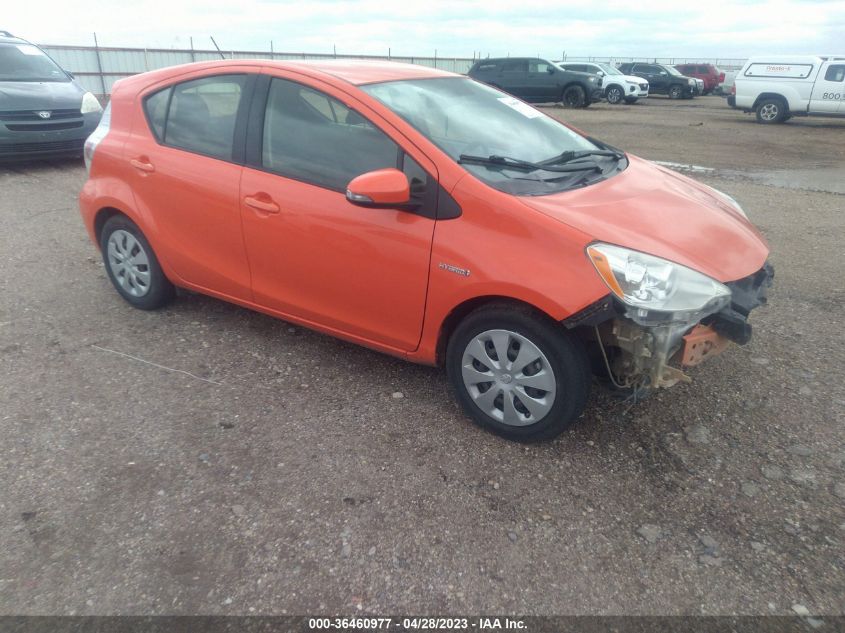 2013 TOYOTA PRIUS C ONE/TWO/THREE/FOUR - JTDKDTB30D1049057