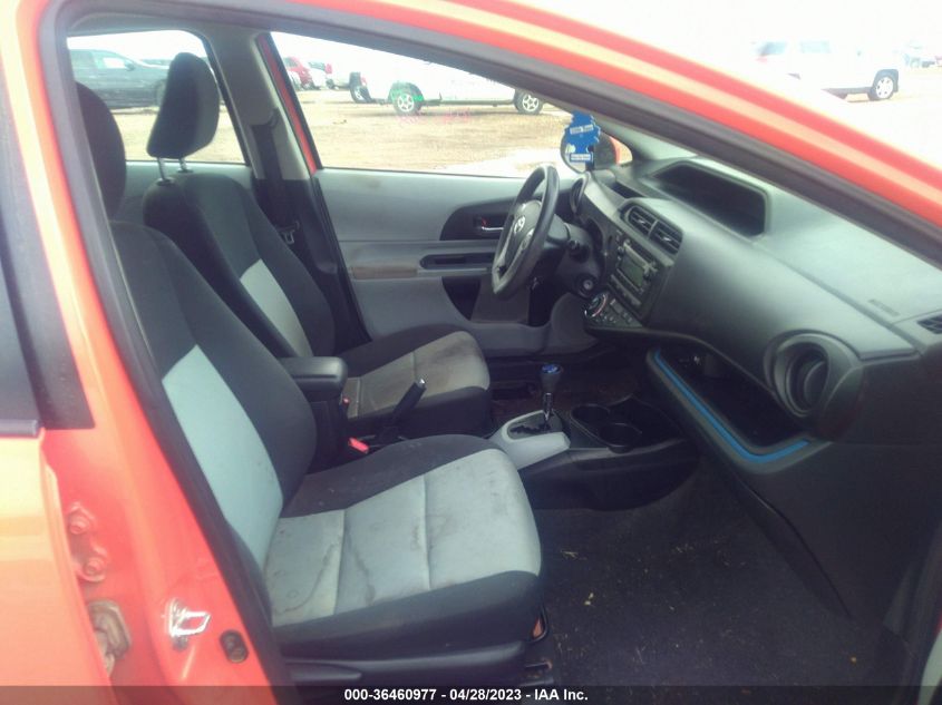 2013 TOYOTA PRIUS C ONE/TWO/THREE/FOUR - JTDKDTB30D1049057