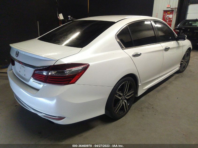 2017 HONDA ACCORD SEDAN SPORT - 1HGCR2F50HA172411