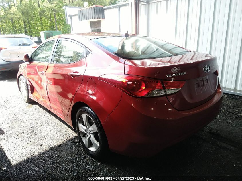 2013 HYUNDAI ELANTRA GLS PZEV - KMHDH4AE3DU751809