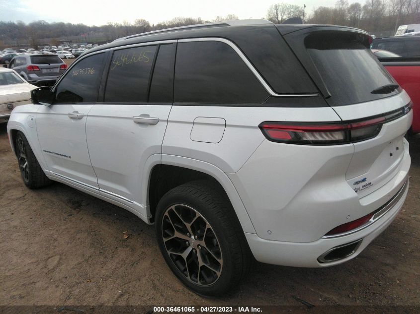 2022 JEEP GRAND CHEROKEE 4XE SUMMIT RESERVE 1C4RJYE68N8748388