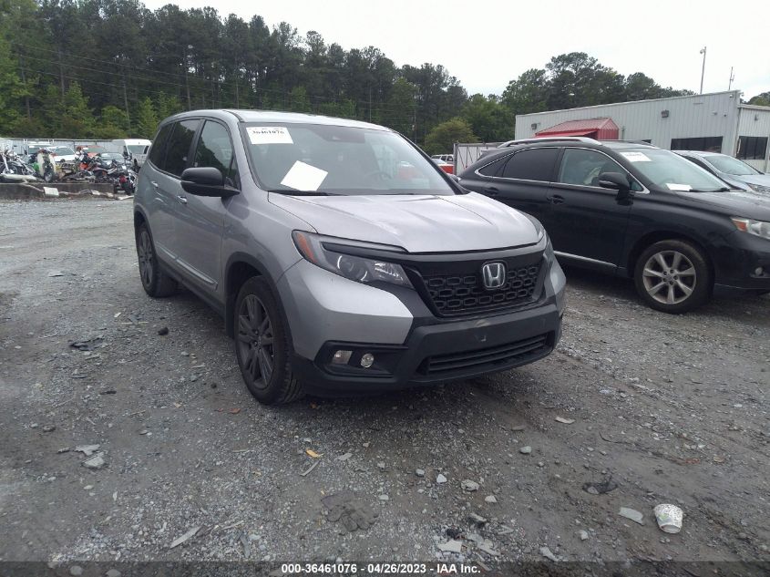 2021 HONDA PASSPORT EX-L - 5FNYF7H56MB002692