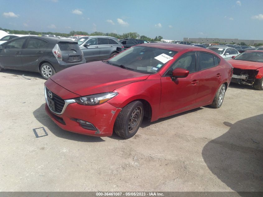 2018 MAZDA MAZDA3 4-DOOR SPORT 3MZBN1U72JM158925