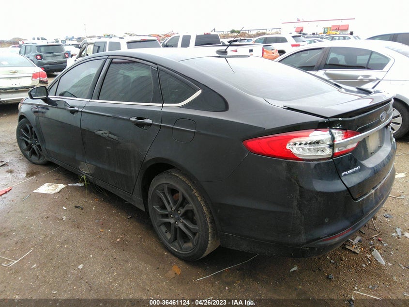 VIN 3FA6P0HD7JR186074 2018 FORD FUSION SE