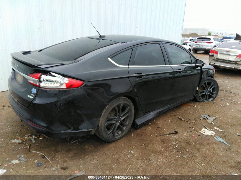 VIN 3FA6P0HD7JR186074 2018 FORD FUSION SE