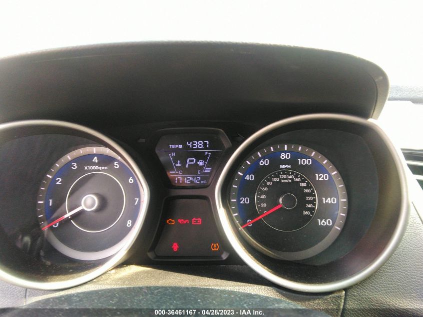 2014 HYUNDAI ELANTRA COUPE KMHDH6AH8EU025466