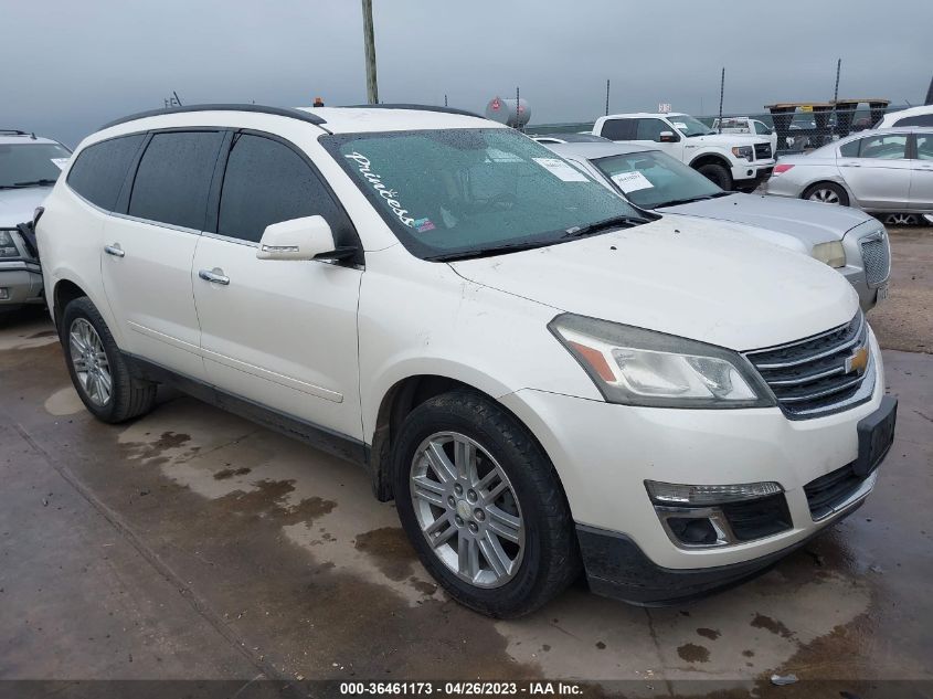 2015 CHEVROLET TRAVERSE LT - 1GNKRGKD7FJ235304