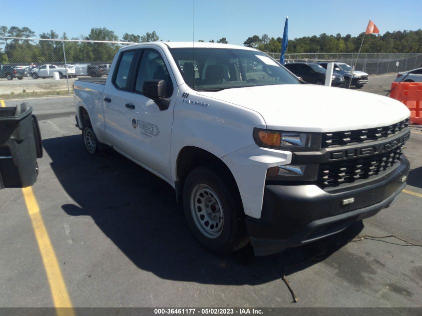 2019 CHEVROLET SILVERADO 1500 WORK TRUCK - 1GCRWAEH6KZ231333