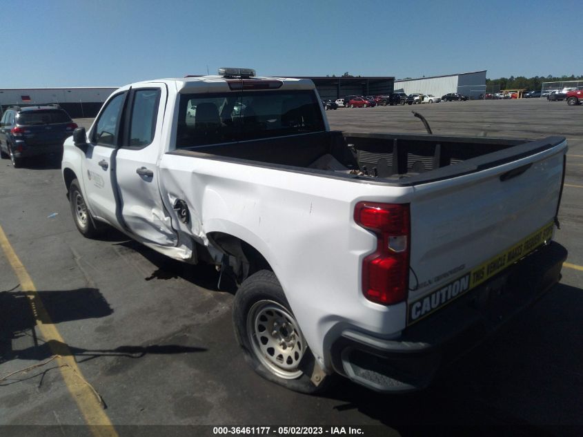 2019 CHEVROLET SILVERADO 1500 WORK TRUCK - 1GCRWAEH6KZ231333