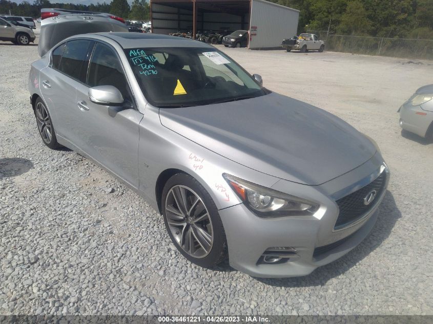 2014 INFINITI Q50 PREMIUM - JN1BV7AP7EM679587