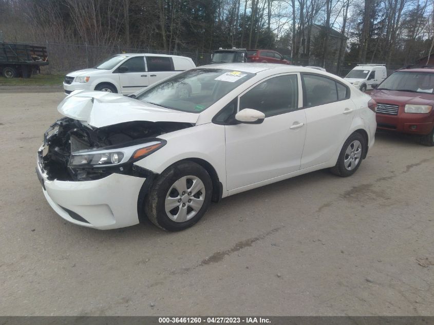 2017 KIA FORTE LX - 3KPFK4A70HE085531