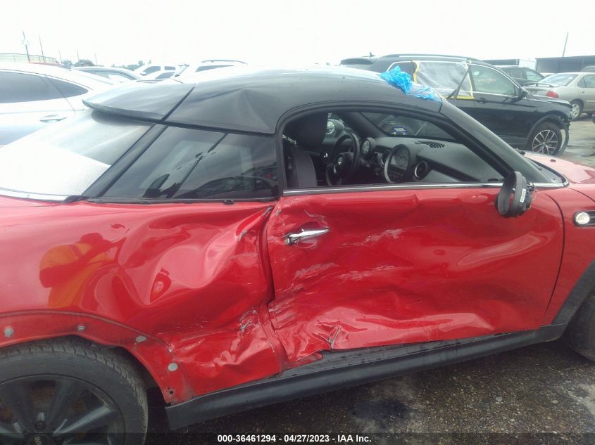 2013 MINI COOPER COUPE WMWSX1C51DT623162