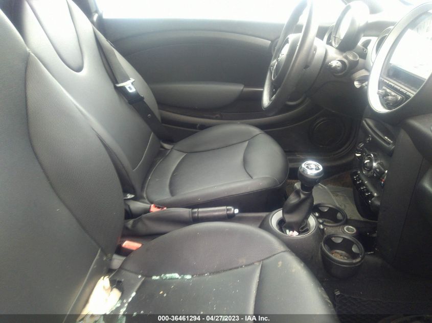 2013 MINI COOPER COUPE WMWSX1C51DT623162
