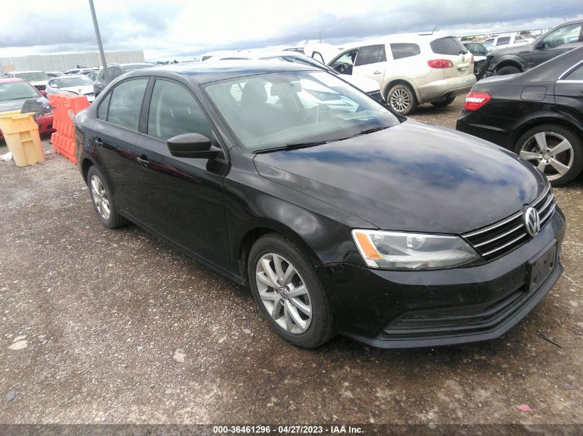 2015 VOLKSWAGEN JETTA SEDAN 1.8T SE - 3VWD17AJ2FM219866