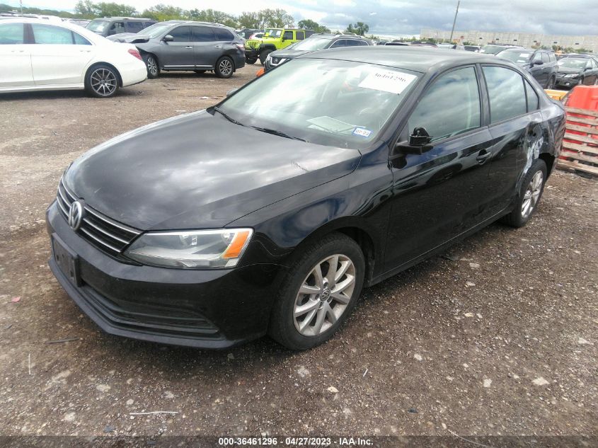 2015 VOLKSWAGEN JETTA SEDAN 1.8T SE - 3VWD17AJ2FM219866