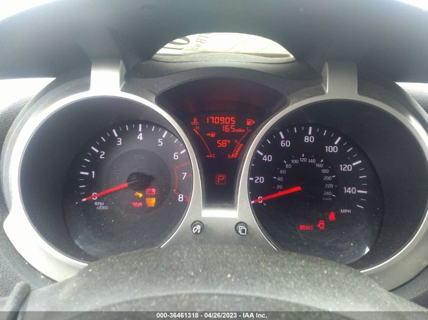 2014 NISSAN JUKE SV - JN8AF5MR1ET451683