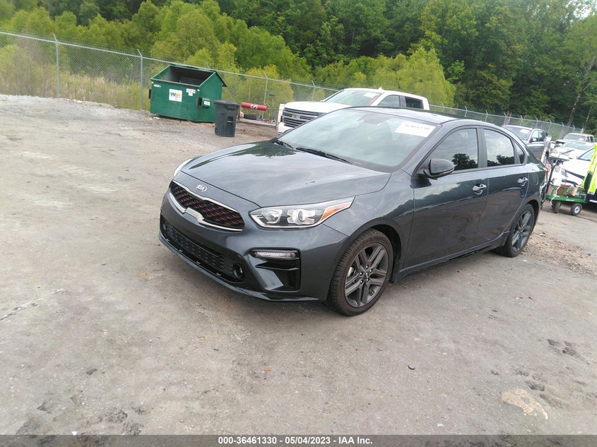 VIN 3KPF34AD5ME312936 2021 KIA FORTE GT-LINE