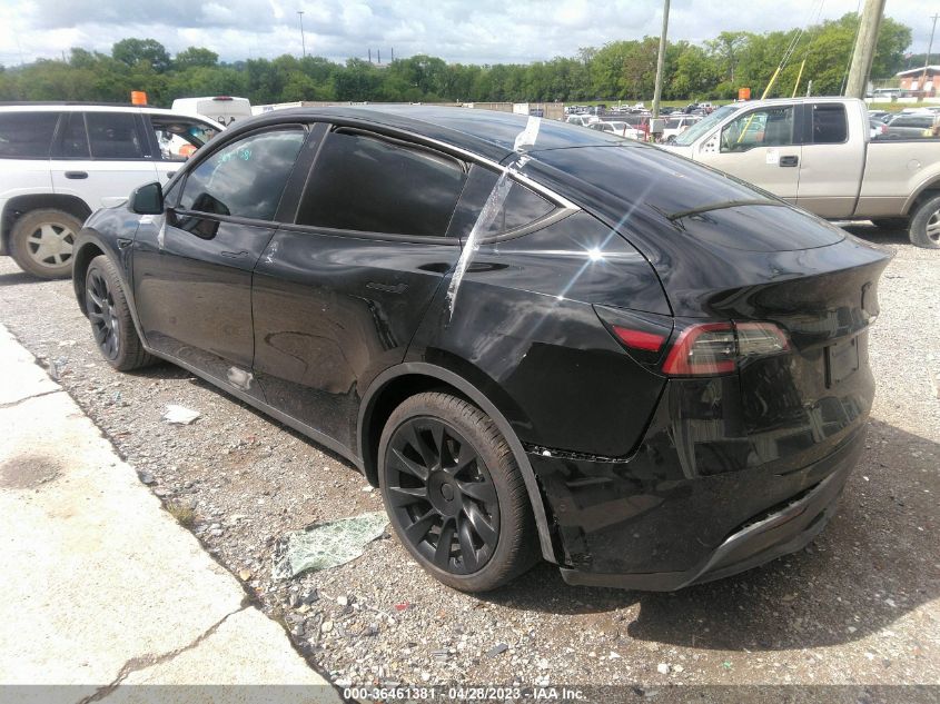 2022 TESLA MODEL Y LONG RANGE - 7SAYGDEE1NA007610