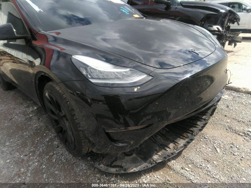 2022 TESLA MODEL Y LONG RANGE - 7SAYGDEE1NA007610