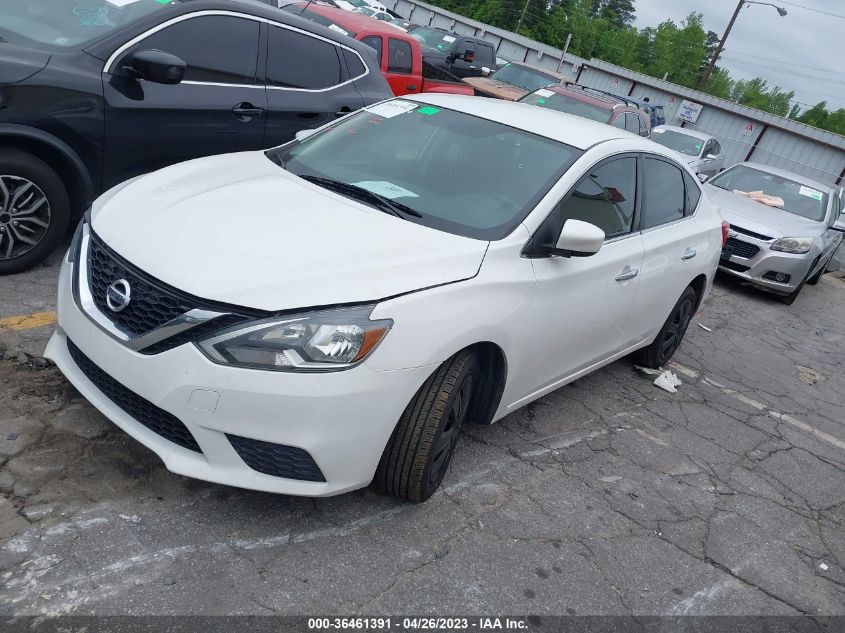 2016 NISSAN SENTRA SR/SL/S/SV/FE+ S - 3N1AB7AP5GY253451
