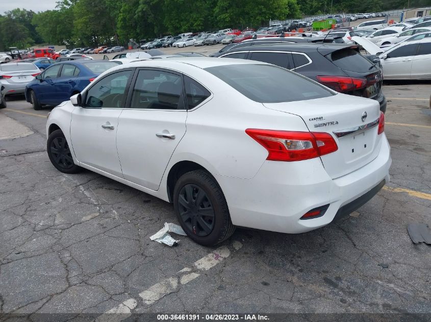 2016 NISSAN SENTRA SR/SL/S/SV/FE+ S - 3N1AB7AP5GY253451