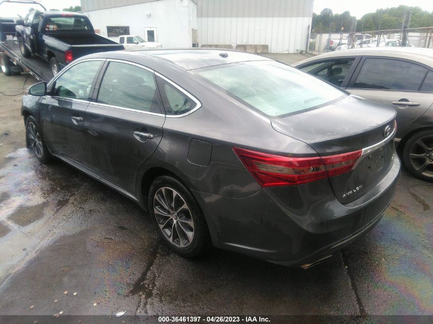 2016 TOYOTA AVALON LIMITED/TOURING/XLE - 4T1BK1EB0GU241302