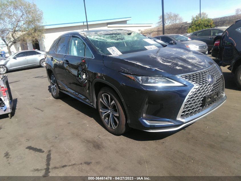 2022 LEXUS RX RX 450H - 2T2HGMDA6NC072287