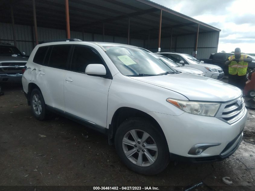 2013 TOYOTA HIGHLANDER - 5TDZA3EH0DS032017