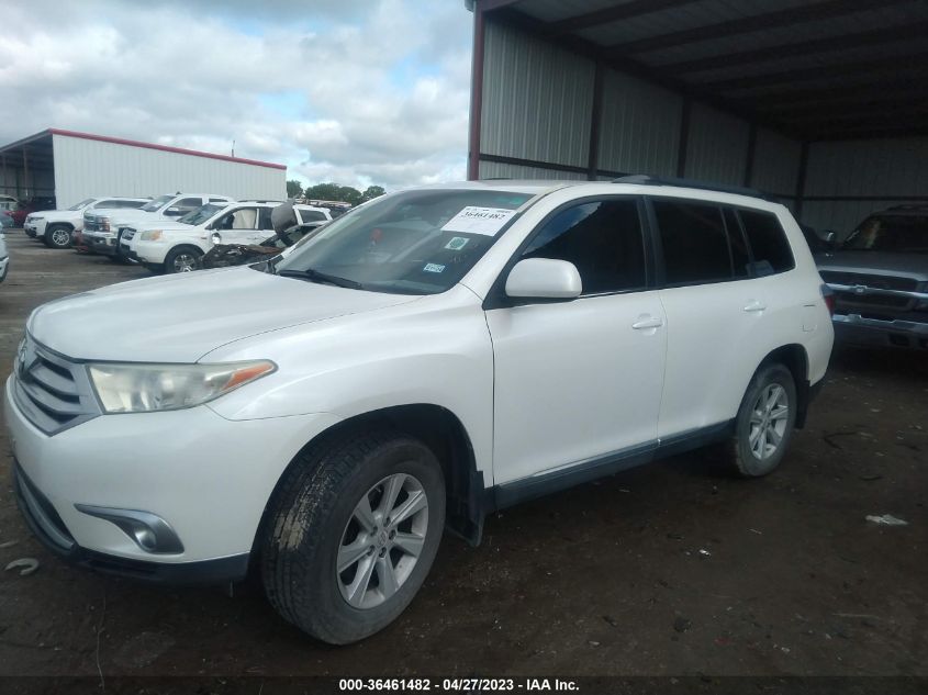 2013 TOYOTA HIGHLANDER - 5TDZA3EH0DS032017