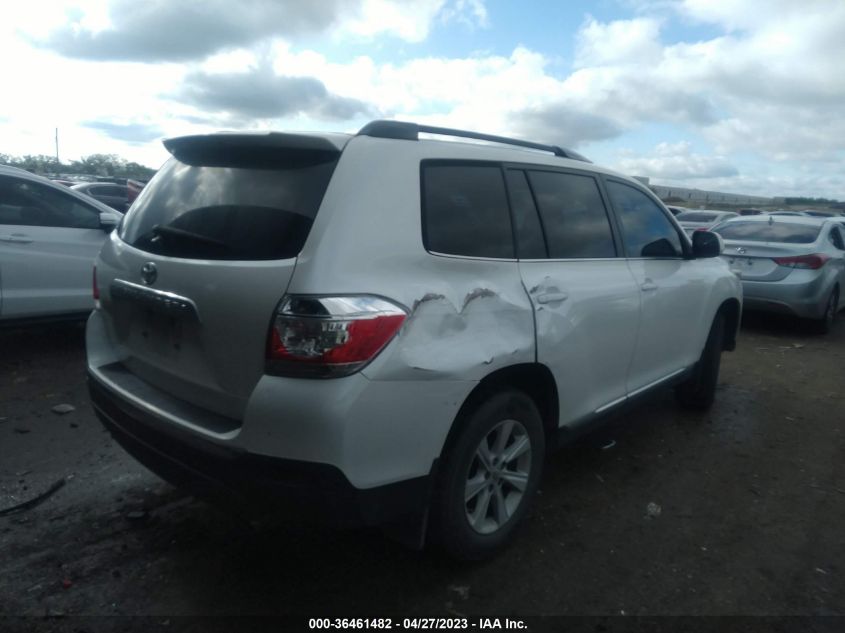 2013 TOYOTA HIGHLANDER - 5TDZA3EH0DS032017