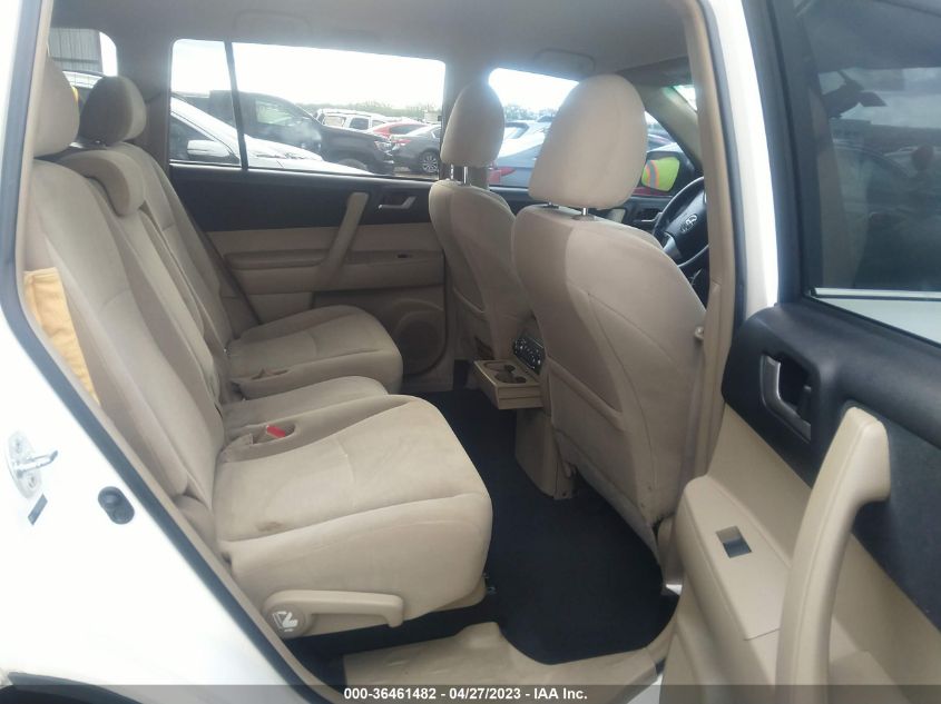 2013 TOYOTA HIGHLANDER - 5TDZA3EH0DS032017