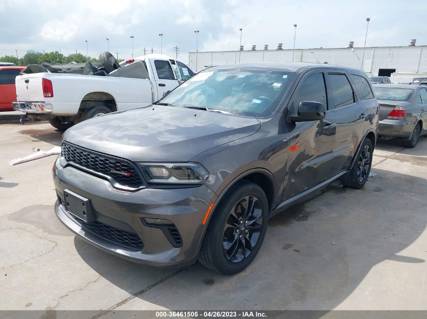 2021 DODGE DURANGO GT - 1C4RDHDG5MC608666
