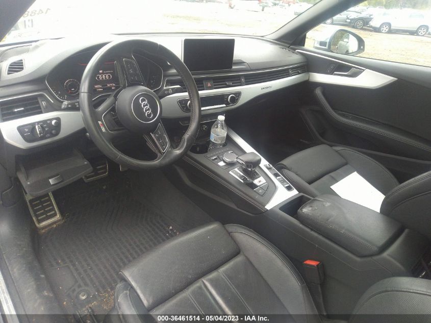 2018 AUDI S5 CABRIOLET PRESTIGE WAU24GF54JN012243
