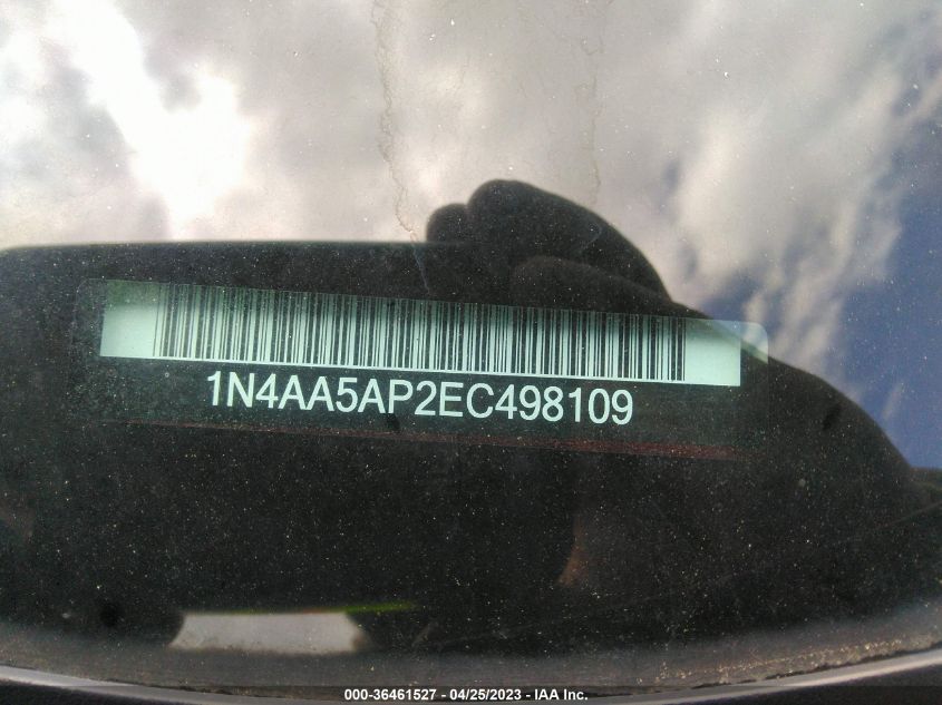 2014 NISSAN MAXIMA 3.5 - 1N4AA5AP2EC498109