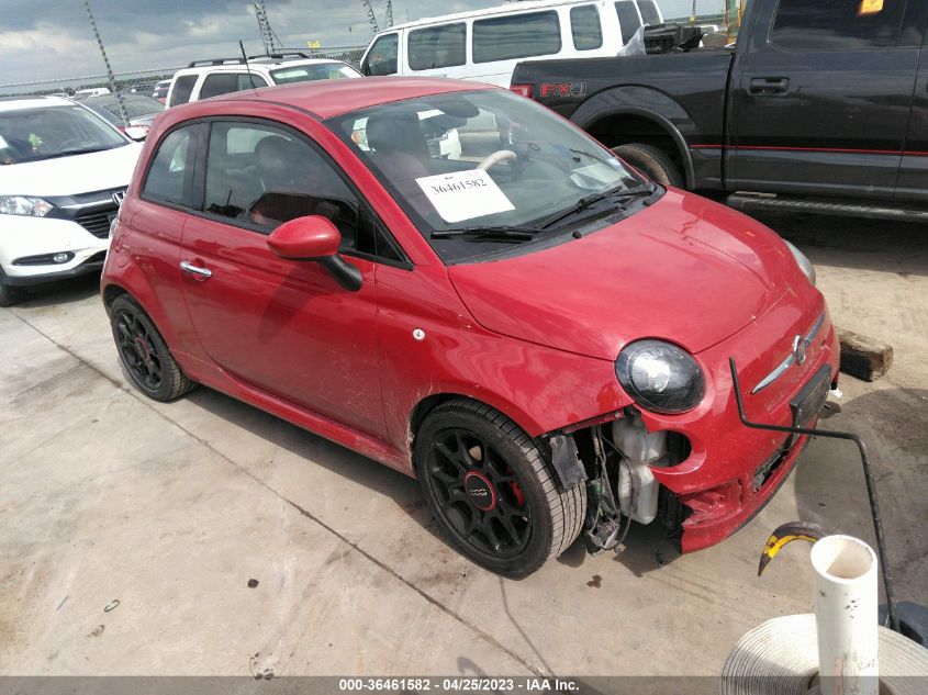 2015 FIAT 500 SPORT - 3C3CFFBR9FT681883