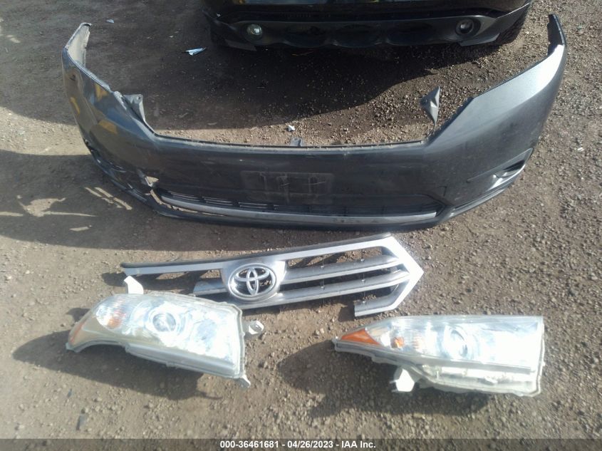 2013 TOYOTA HIGHLANDER - 5TDBK3EH6DS205067