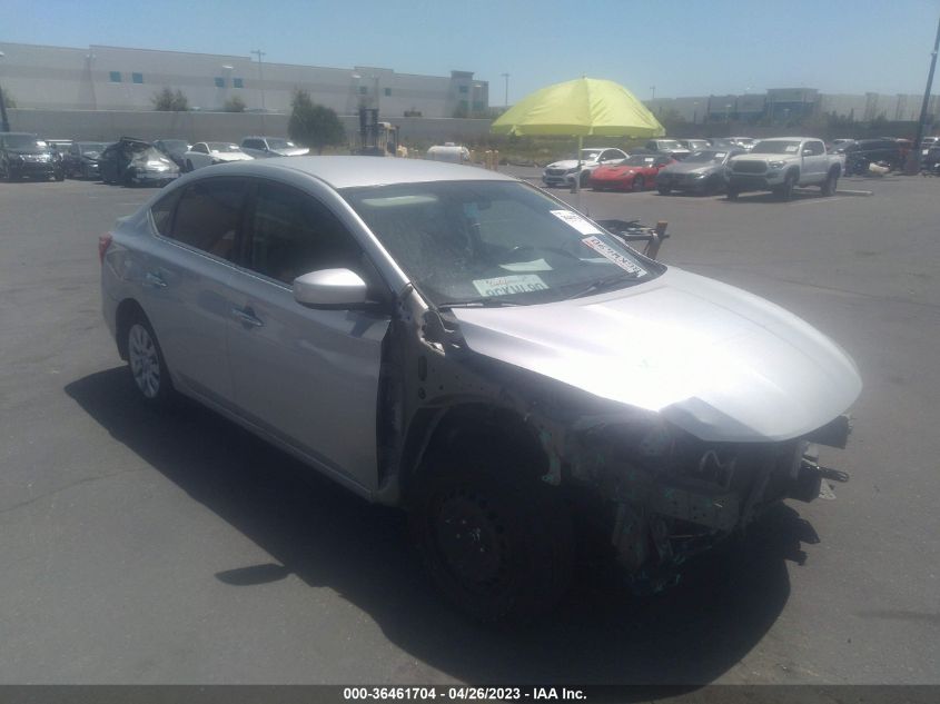 2019 NISSAN SENTRA S - 3N1AB7AP4KY208655