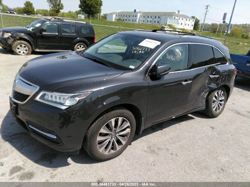 2015 ACURA MDX TECH/ENTERTAINMENT PKG - 5FRYD4H68FB008752