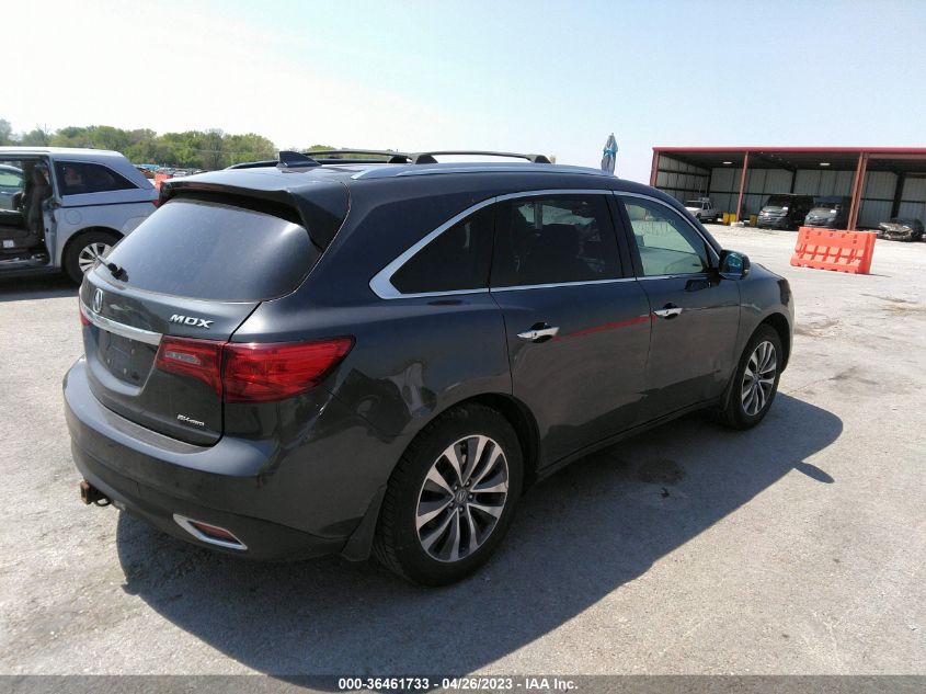 2015 ACURA MDX TECH/ENTERTAINMENT PKG - 5FRYD4H68FB008752