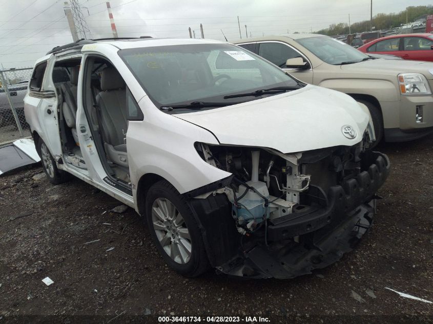 2013 TOYOTA SIENNA XLE/LTD - 5TDDK3DC6DS054990