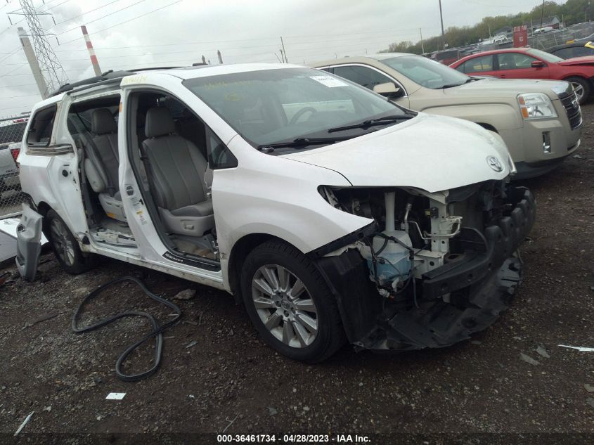 2013 TOYOTA SIENNA XLE/LTD - 5TDDK3DC6DS054990