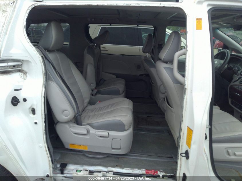 2013 TOYOTA SIENNA XLE/LTD - 5TDDK3DC6DS054990