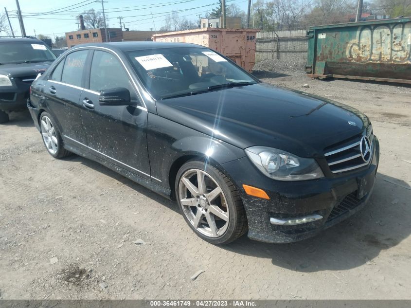 WDDGF8AB1EA946028 2014 MERCEDES-BENZ C-CLASS - Image 1