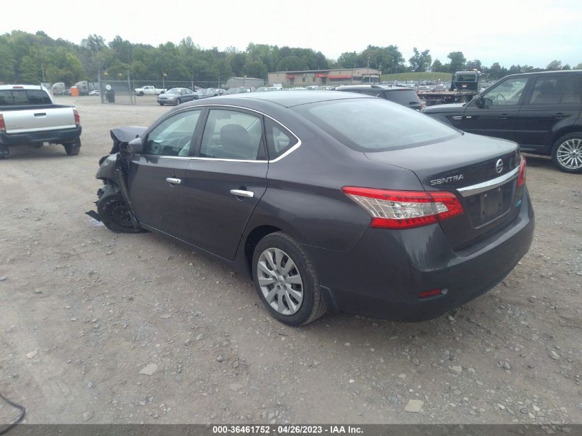 2014 NISSAN SENTRA S - 3N1AB7AP0EY275807