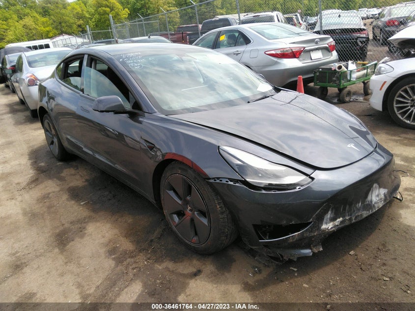 VIN 5YJ3E1EB6PF476845 2023 TESLA MODEL 3