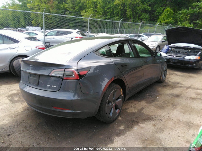 VIN 5YJ3E1EB6PF476845 2023 TESLA MODEL 3