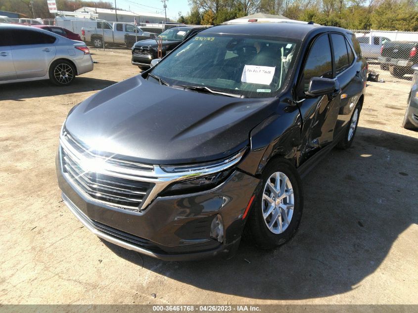 2022 CHEVROLET EQUINOX LT - 3GNAXKEV0NS174724